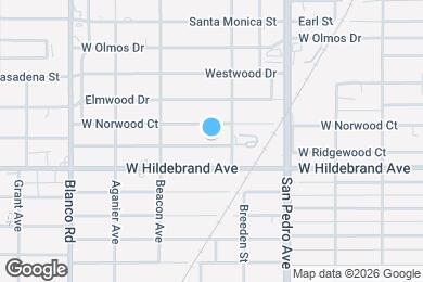 Map image of the property - 521 W Ridgewood Ct