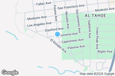 Map image of the property - 2989 Fresno Ave