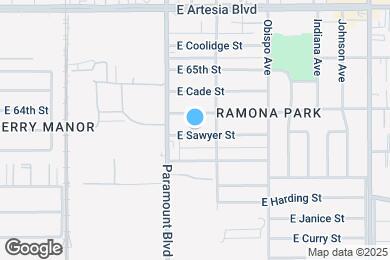 Map image of the property - 2907 E Sawyer St