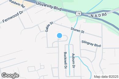 Map image of the property - 2411 Thoreau St
