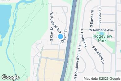 Map image of the property - 7121 S Bryant St