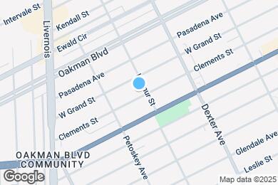 Map image of the property - 4016 Clements St