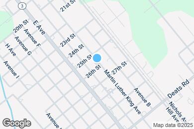 Map image of the property - 2811 26th St