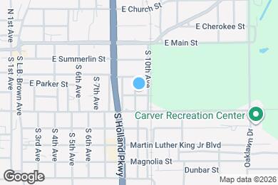 Map image of the property - 420 S 9th Ave