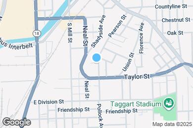 Map image of the property - 602 Pearson St
