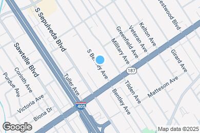 Map image of the property - 3740 S Bentley Ave