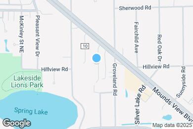 Map image of the property - 2948 Mounds View Blvd