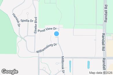 Map image of the property - 1440 Millbrook Dr