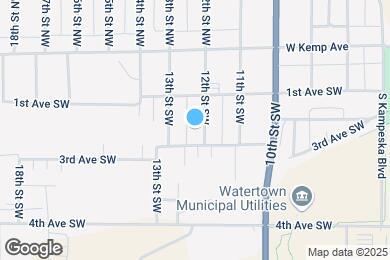 Map image of the property - 129 12th St SW