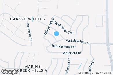 Map image of the property - 4908 Parkrise Dr