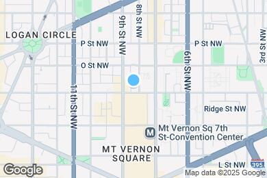 Map image of the property - 801 N St NW