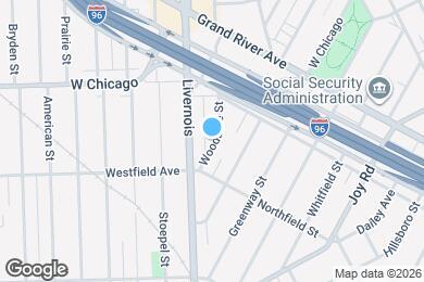 Map image of the property - 9351 Woodside St