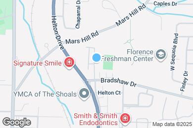 Map image of the property - The Woodlands Apartments