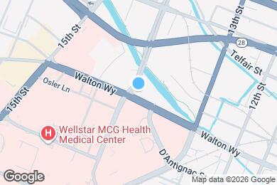 Map image of the property - Canalside