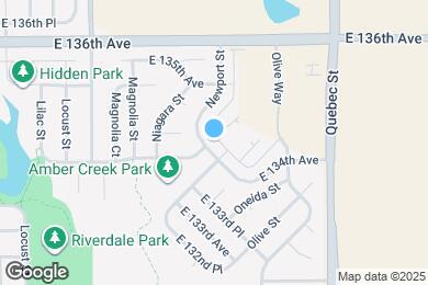 Map image of the property - 13457 Oneida Ln