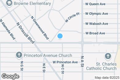 Map image of the property - 3104 W Wellesley Ave