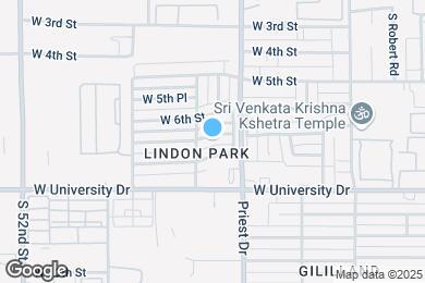 Map image of the property - 1427 W 7th St