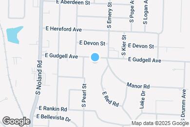 Map image of the property - Stylish Independence Home by Glendale Park