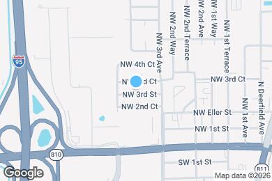 Map image of the property - 349 NW 3rd St