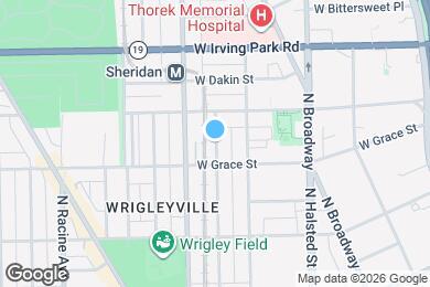 Map image of the property - 3840 N Wilton Ave