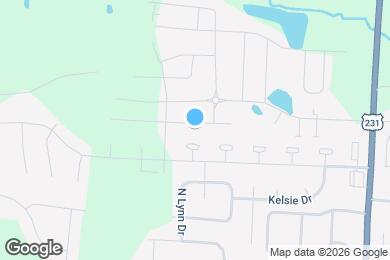 Map image of the property - 1023 Baltusrol Ln
