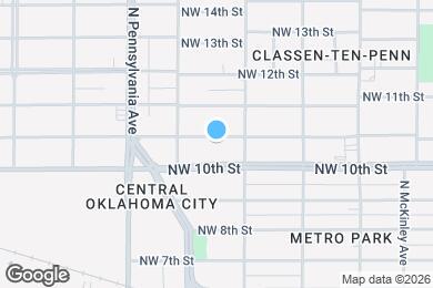 Map image of the property - 1922 W Park Pl
