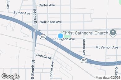 Map image of the property - 2600 Harwood St