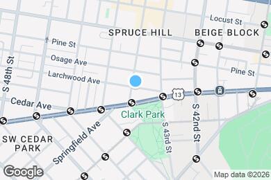 Map image of the property - 501 S 44th St