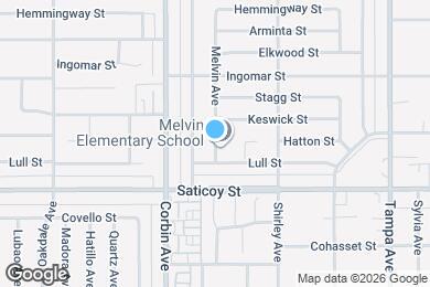 Map image of the property - 7649 Melvin Ave