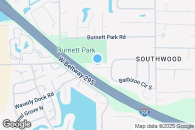 Map image of the property - 3555 Barbizon Ct