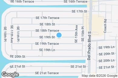 Map image of the property - 1420 SE 19th St