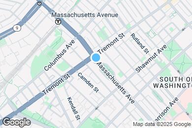Map image of the property - 521 Massachusetts Ave