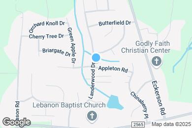 Map image of the property - 4101 Appleton Rd