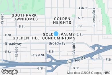 Map image of the property - 2865 C St