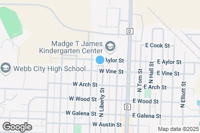 Map image of the property - 704 N Liberty St
