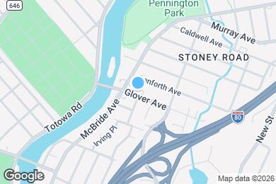 Map image of the property - 33 Glover Ave