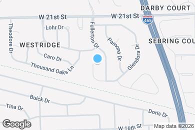 Map image of the property - 1861 Ambassador Ct