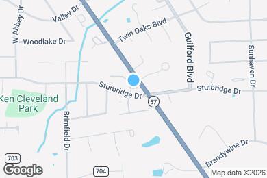 Map image of the property - 651 Sturbridge Dr