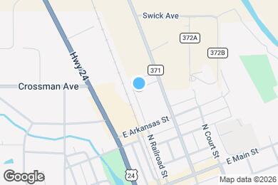 Map image of the property - 597 N Railroad St