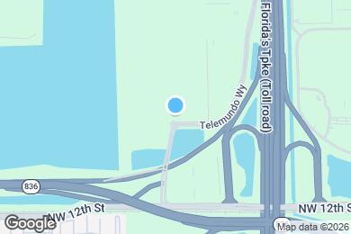 Map image of the property - 1455 NW 121st Ave
