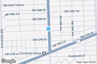 Map image of the property - 2600 SW 27th Ave