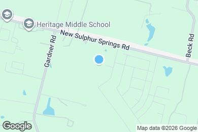 Map image of the property - 7109 Aqua Marine