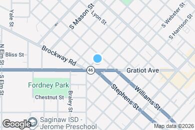 Map image of the property - 814 S Porter St