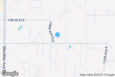 Map image of the property - 10703 16th St E