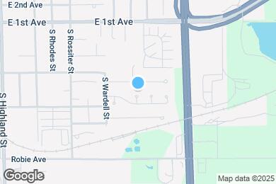 Map image of the property - 541 Coventry Ct
