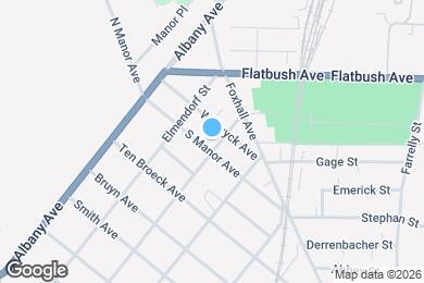 Map image of the property - 207 Downs St