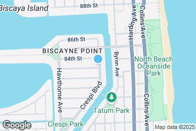 Map image of the property - 8320 Crespi Blvd