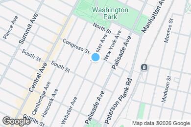 Map image of the property - 316 1/2 Webster Ave
