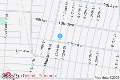Map image of the property - 385 11th Ave
