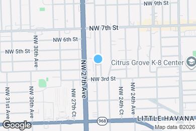 Map image of the property - 420 NW 25th Ct